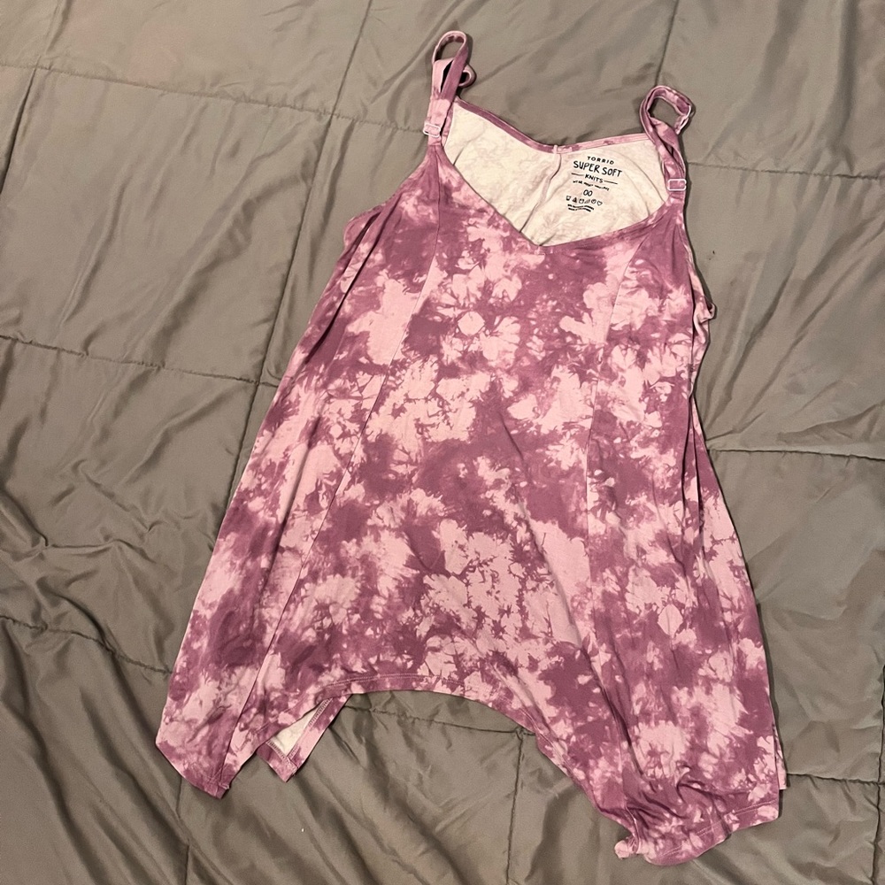 Plus Size Women’s Tie Dye Tank Top